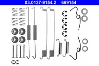 ATE ZubehöRsatz Bremsbacken 03.0137-9154.2 FüR Ford Transit Bus TAS TBL TES TAL