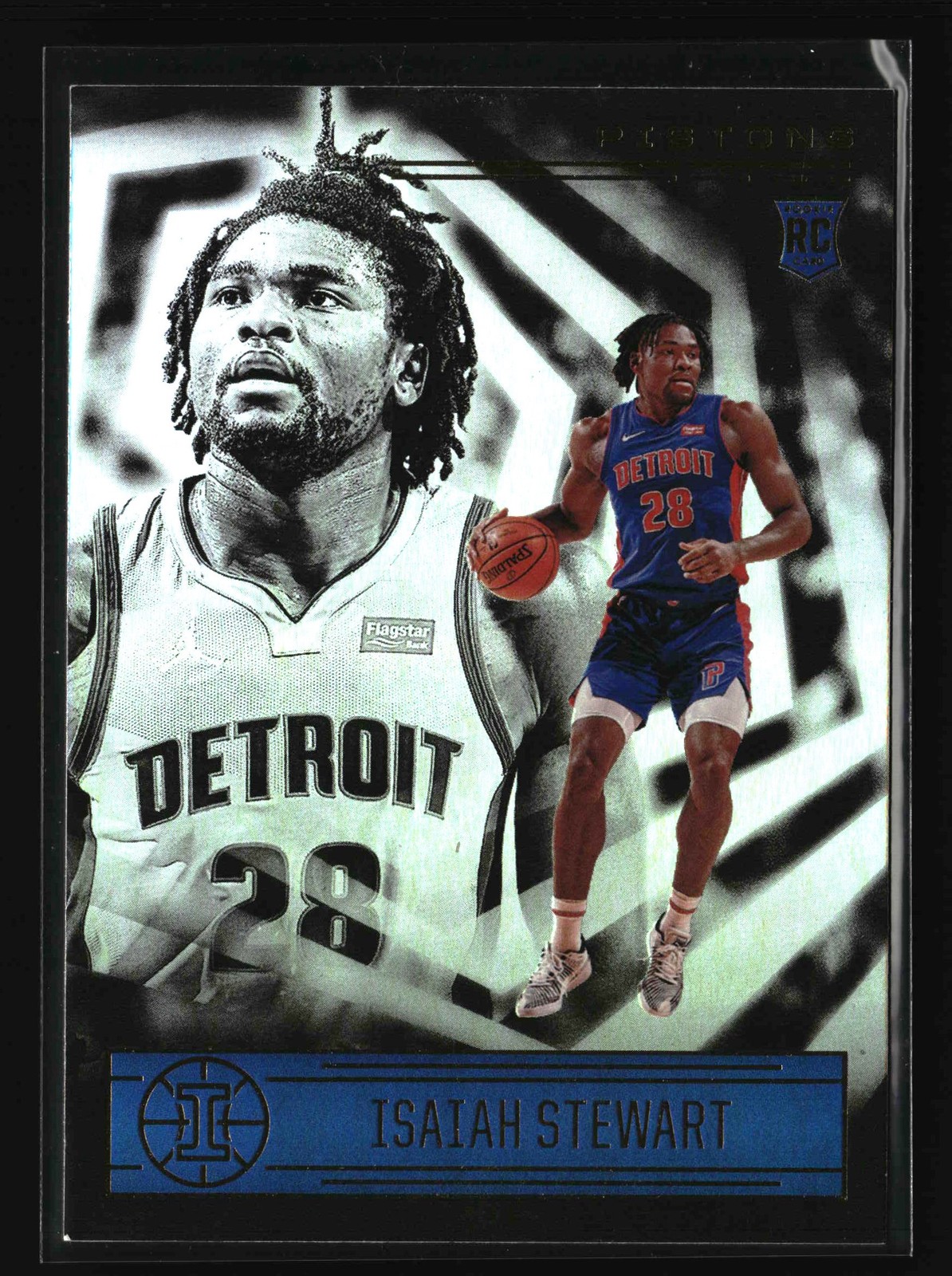 2020-21 Panini Illusions - Starlight - #172 Isaiah Stewart RC