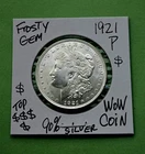 1921 P Morgan Dollar BREATHTAKING CH FROSTY GEM CH BU Ultra SUPER High Grade $