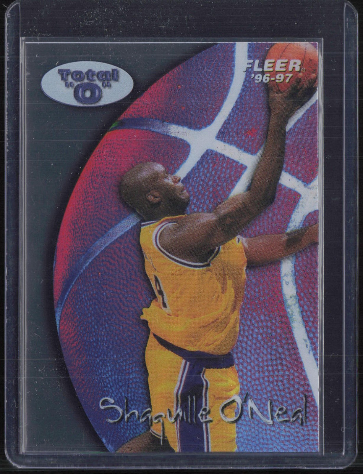1996 Fleer Total O #9 Shaquille O'Neal
