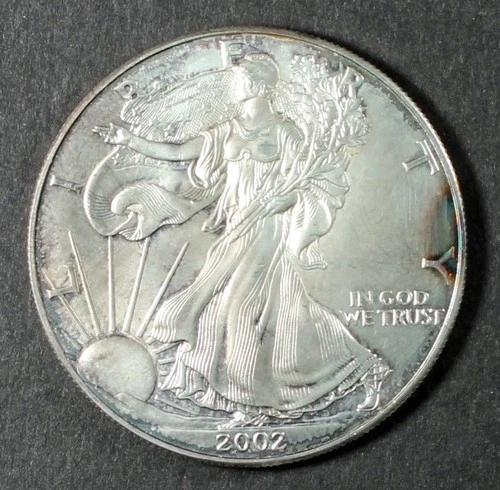 2002 American Silver Eagle 1oz Bullion Coin
