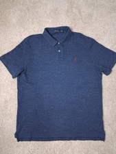 Polo Ralph Lauren Polo Shirt Short Sleeve Men's XL Blue Classic Fit