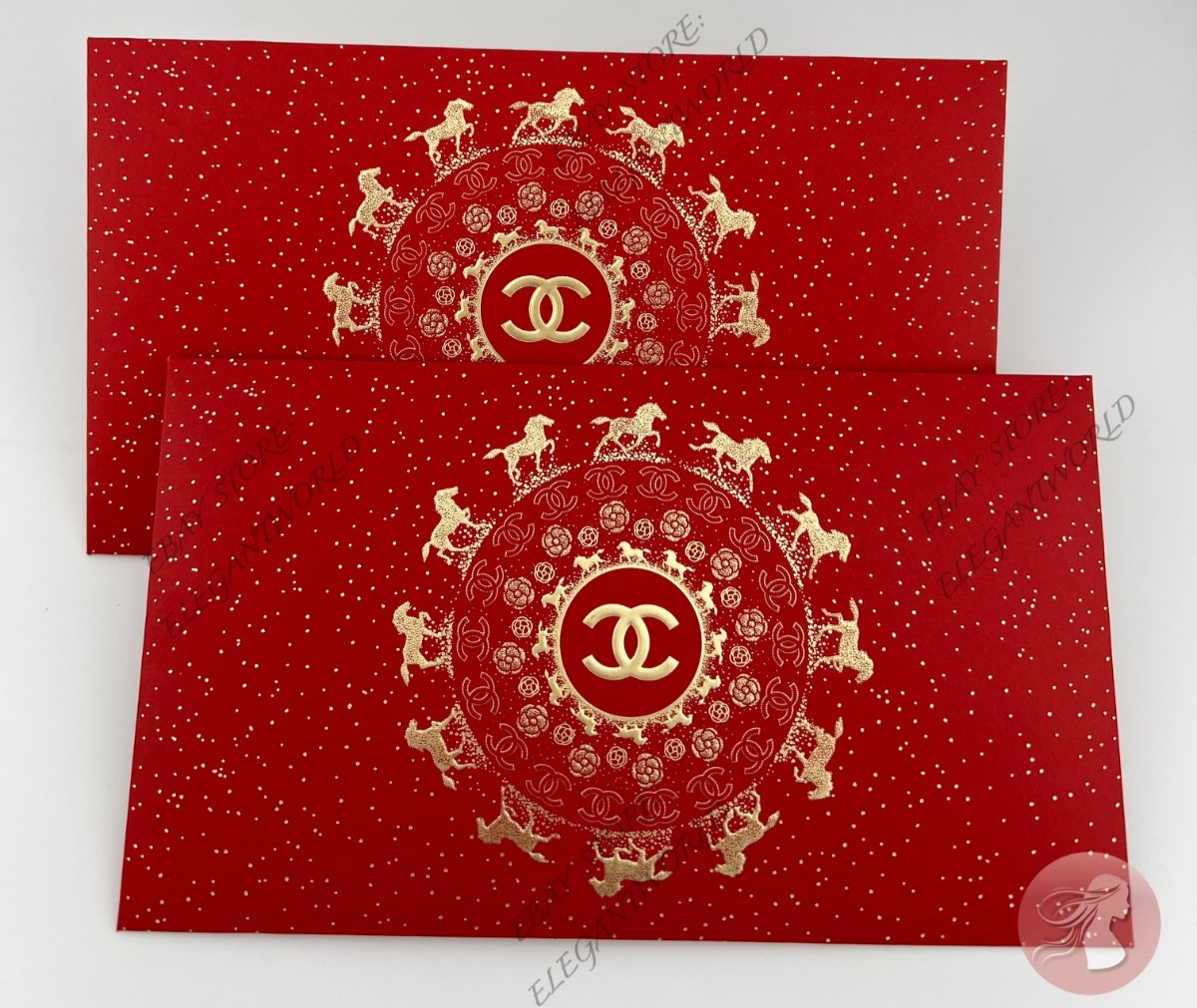 CHANEL Red Envelope Lunar New Year Lucky Money - 2 Envelopes 2026