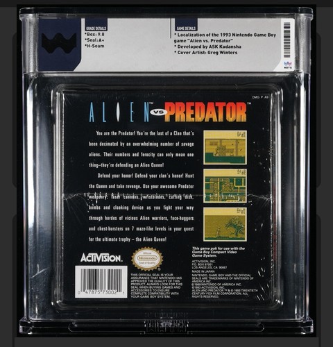 Alien V.S Predator: The Last of His Clan - SEALED Wata -TOP OF THE POP Game Boy - Foto 2 di 3