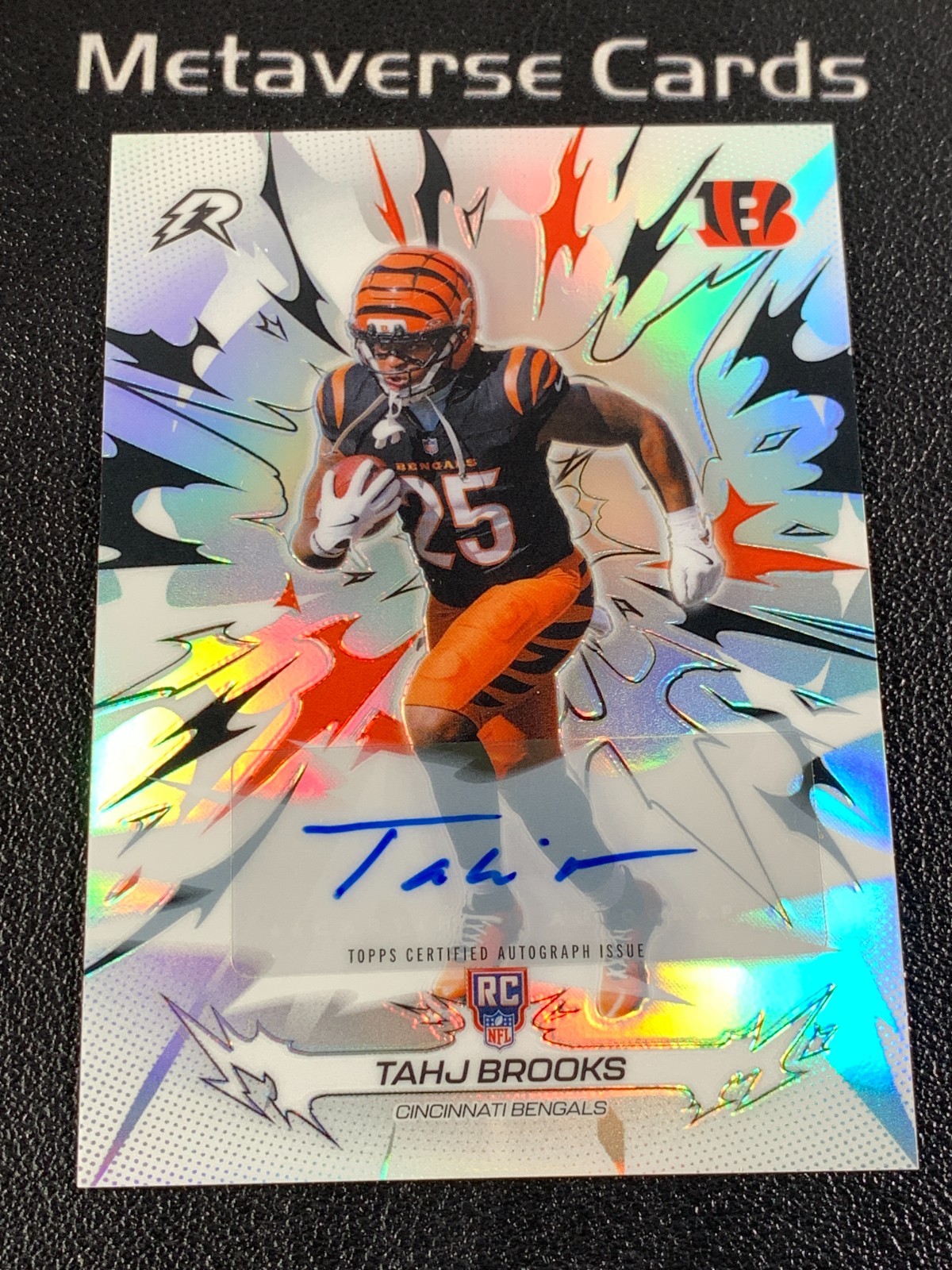 Tahj Brooks 2025 Topps Resurgence Signatures #119 Base