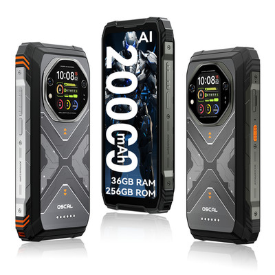 Blackview OSCAL TANK 1 5G Outdoor Smartphone 36GB+256GB 20000mAh Handy NFC 64MP