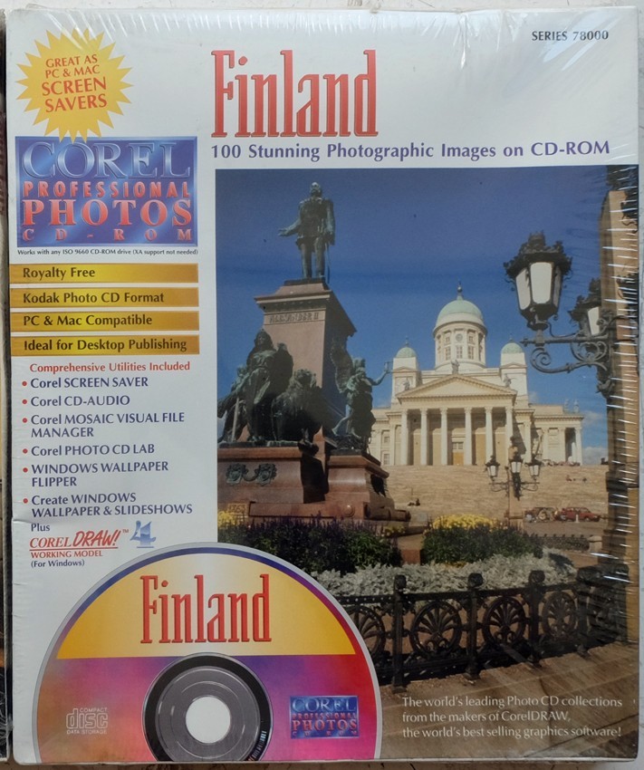 CD images Finlande Corel pour illustrer vos documents sans connexion Mac PC