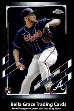 2021 Topps Chrome Update Huascar Ynoa #USC56 Atlanta Braves Rookie