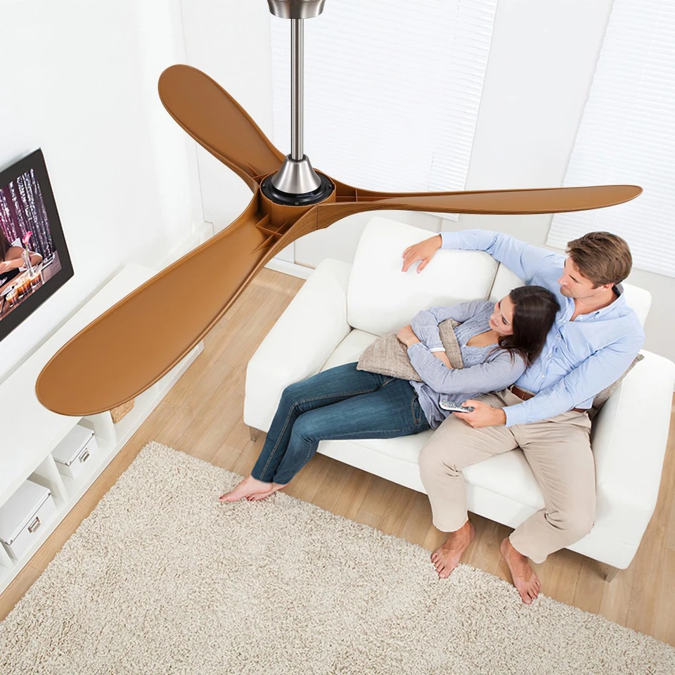 60 In Outdoor Ceiling Fan Without Light 3 ABS Blade with Smart APP Control - Image 3 of 4