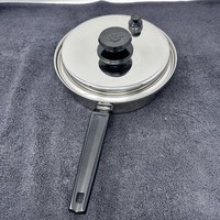 NEW Royal Prestige 9 In 7 Ply SS Titanium Copper Silver Sauce Pan Vented Lid