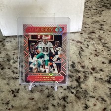 2020 Panini Illusions Clear Shots Red /149 Dan Marino #13 HOF