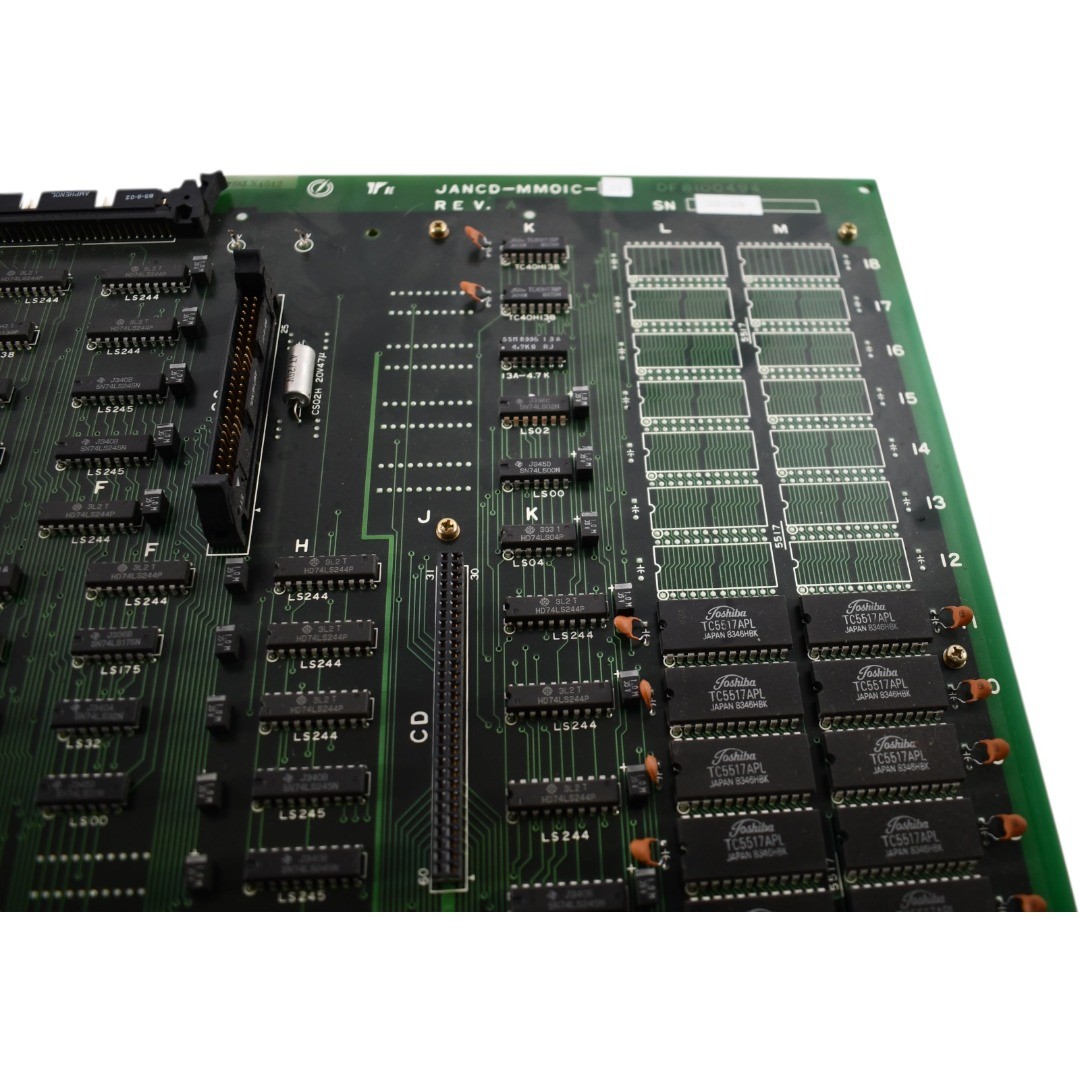 Yaskawa JANCD-MM01C-01 DF8100494 Yasnac LX1 CNC Memory Board PCB