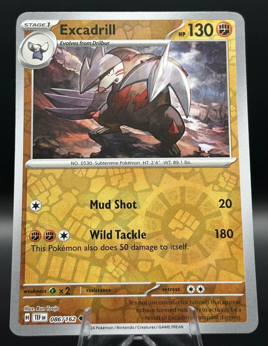 excadrill pokemon card price ex SAR 171/086 Black Bolt RarityUltra Rare Hit Points270 HP Fighting Excadrill ex #46 Prices |