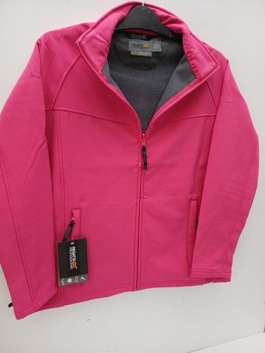 Ladies UK 18 Regatta Softshell Jacket Full Zip Water Repellent Zip Pockets BNWT. - Picture 19 of 20