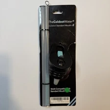 The Coldest Water Standard Mouth Straw Lid v2 Flip Top + Straw Brush NEW