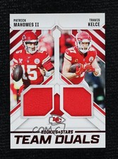 2025 Panini Rookies & Stars Team Duals Patrick Mahomes II Travis Kelce 1n5