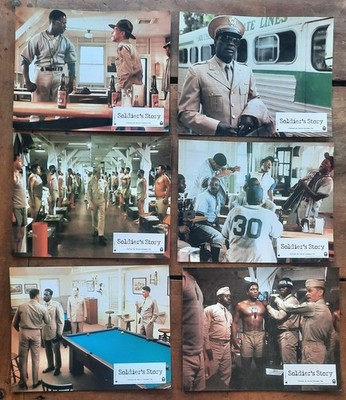6 Originalfotos SOLDIERS STORY Norman JEWISON Denzel WASHINGTON 1984