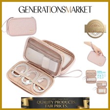 Travel Cord Organizer Case, Double Layers Tech Electronic Bag, Essentials for...