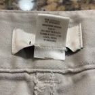 LOFT Light Khaki Cropped Pants, Ladies Sz 12 Slit Back Pockets Zip& Button close — photo 9