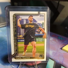 2025 Topps Series 1 FIRST PITCH #FP-6 Carl Radke (Pirates)