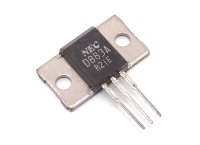 NEC Electronics D883A NPN Power Transistor Silicon 120V 6A 70W MT