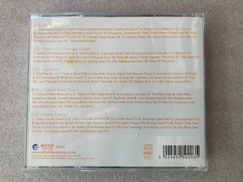 JOHNNY CASH • 5 CD´s • FREE SHIPPING - Image 2 of 4