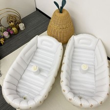 Baby Bath Tub Baby Bath Essentials for Newborn Portable Travel Inflatable Bath