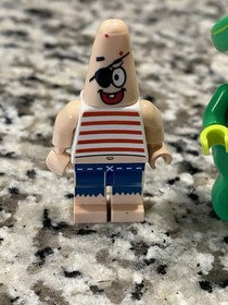 Lego Minifigures  3817 The Flying Dutchman Green Pirate Ghost SpongeBob Patrick