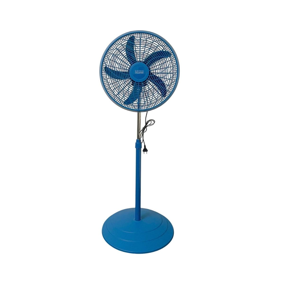 Ventilatore 3 in 1 Coveri Blu 75W Ø50cm Tavolo Muro Piantana Potente foto 3