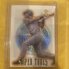 2001 Upper Deck MVP Super Tools #ST7 Derek Jeter ~ Yankees ~ Pwe 