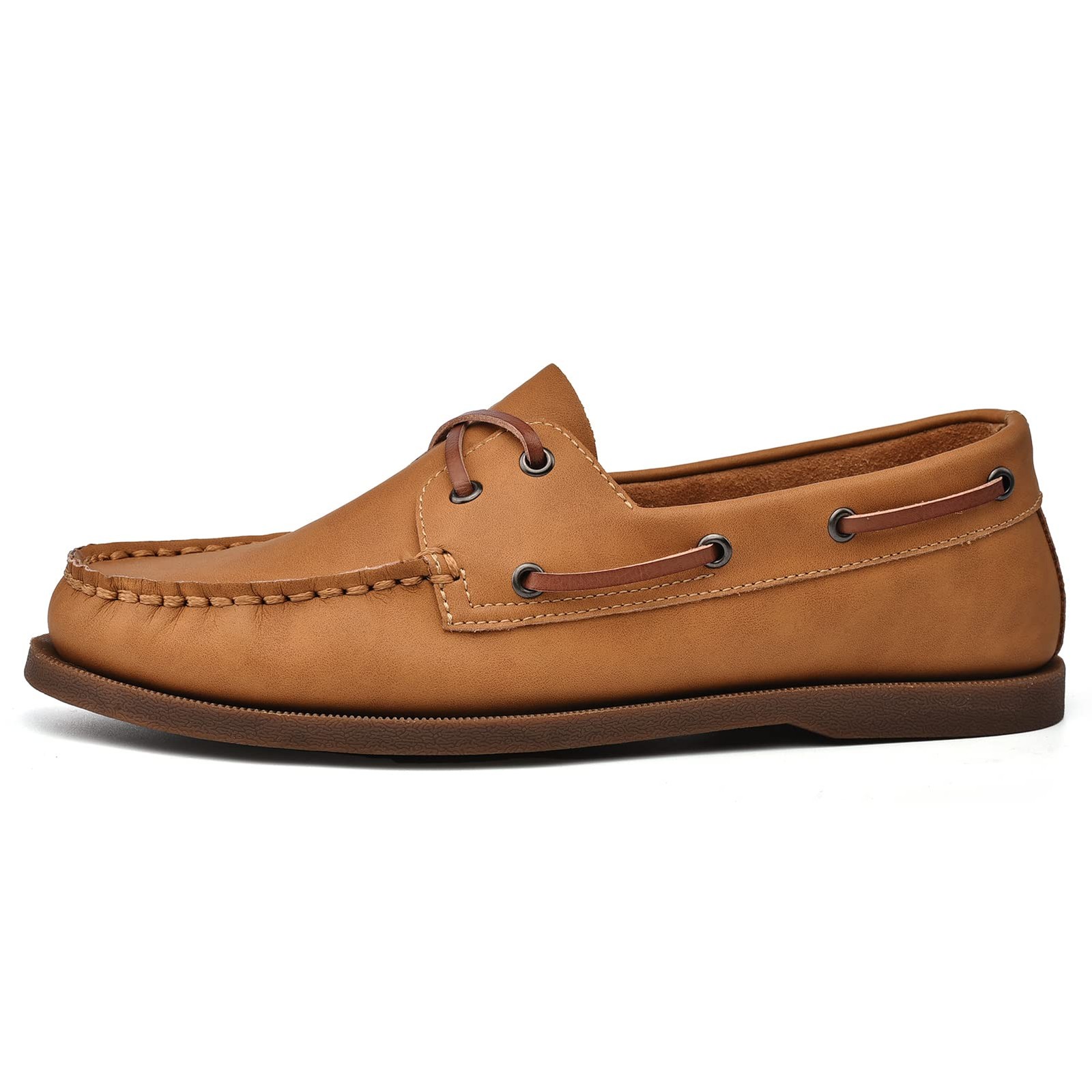 Men's Classic Leather Loafers Casual Boat Dress Shoes