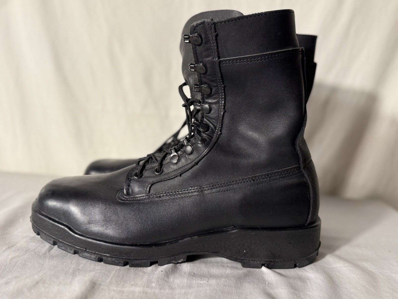 Belleville 360ST Combat Boots Mens Size 11 M Black Leather Steel Toe Vibram