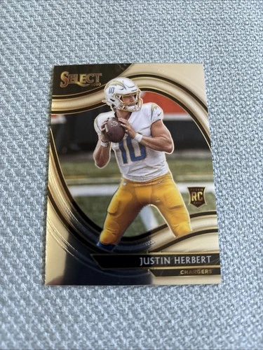 2020 Panini Select - Field Level Justin Herbert #344 (RC)