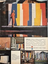 1958 Alcoa Aluminum Original Vintage Advertisement Herbert Bayer Aspen Print Ad