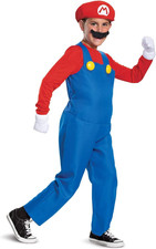 Child'S Deluxe Super Mario Brothers Mario Costume