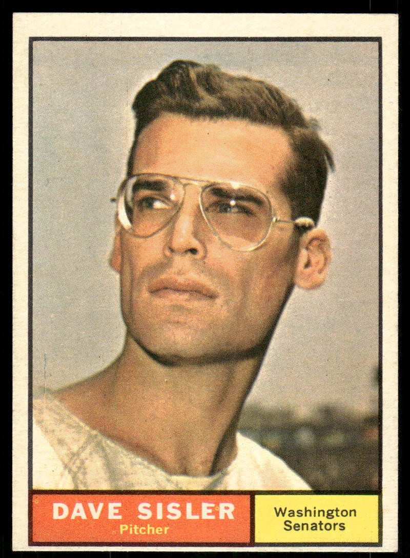 1961 Topps #239 Dave Sisler - EX