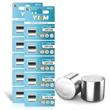 YKM High Capacity CR1/3N 3V Lithium Battery CR 1/3N DL1/3N CR-1/3N 2L76 for P...