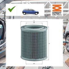 Knecht Luftfilter RENAULT CLIO I (B/C57_, 5/357_) 1.8 (B/C578)