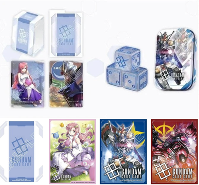 Gundam Card Game Official Card Case Set 01&Damage Counter Dice 01