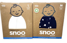 Happiest Baby SNOO Sleep Sack Organic Bundle Swaddle Wrap Medium  Large SET TWO