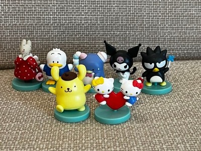 Sanrio Choco Egg 7 Figure Set Secret Included Authentic Cute Mini Figures