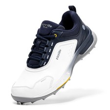 FitVille Wide Men's Spikeless Golf Shoes, Professional Water Resistant Mens...