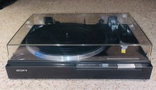 Sony PS-LX210 Direct Drive Turntable Excellent Clean Working Condition