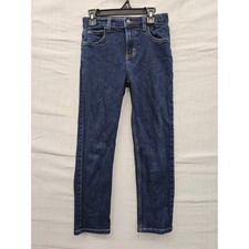 Cat Jack Boys Slim Fit Super Stretch Jeans Dark Wash Blue Size 10 046123708