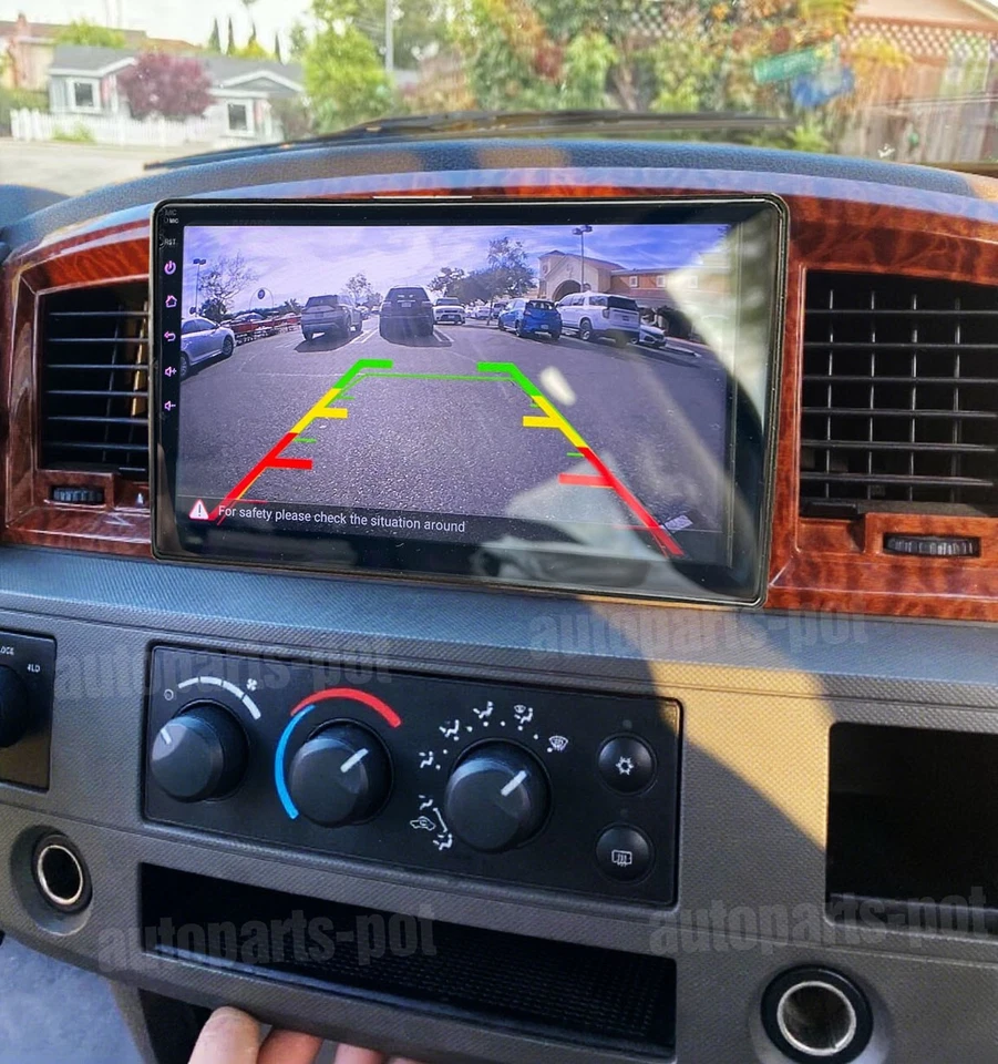 For 2006-2008 Dodge Ram 1500 2500 3500 CarPlay  Android 13 Car Radio Stereo GPS - Image 4 of 4