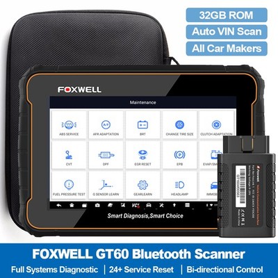 FOXWELL GT60 PROFI Auto Diagnosegerät KFZ Scanner ALLE SYSTEME & Online Service