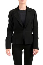 Dsquared2 Womens Black Wool Knitted Blazer US...