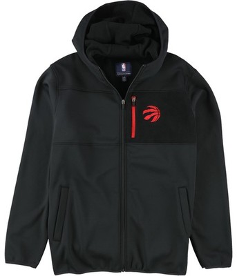 G-III Sports Mens Toronto Raptors Fleece Jacket, Black, Large