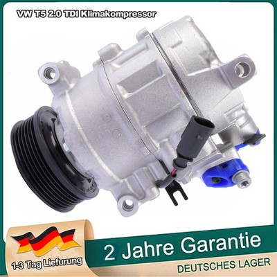 Klimakompressor Für 2009-2015 VW Amarok Multivan 2.0 TDI 7e0820803d7e0820803h