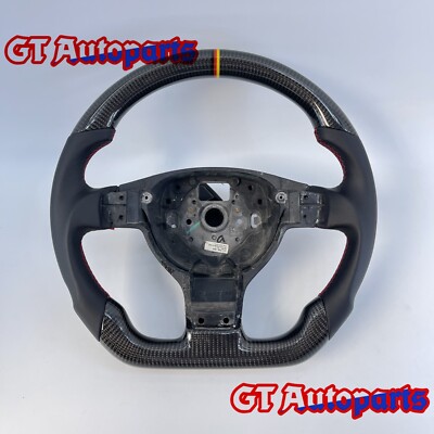 Real Carbon Fiber Steering Wheel Fit for Volkswagen golf MK5 R GTI 2017-2020